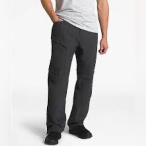 THE NORTH FACE Sz 38 Hiking Athleisure Straight Leg Multiple Pockets Pants
